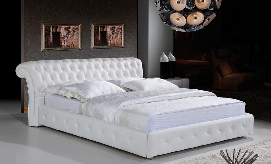 Leather Bed - Model 46